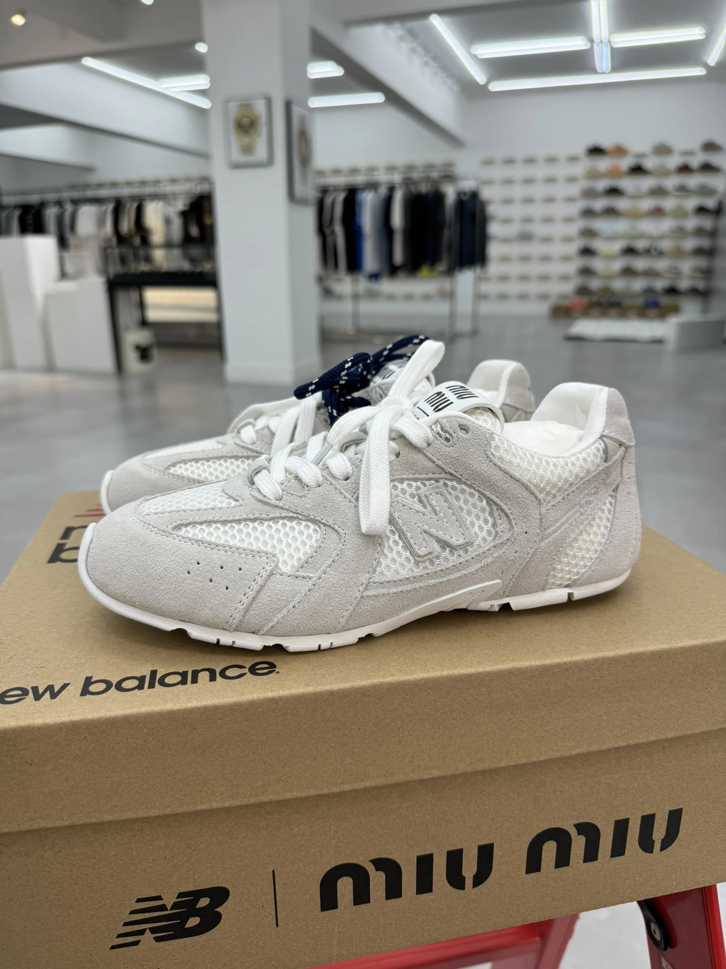 New Balance Sneakers 530 Miu collaboration — white