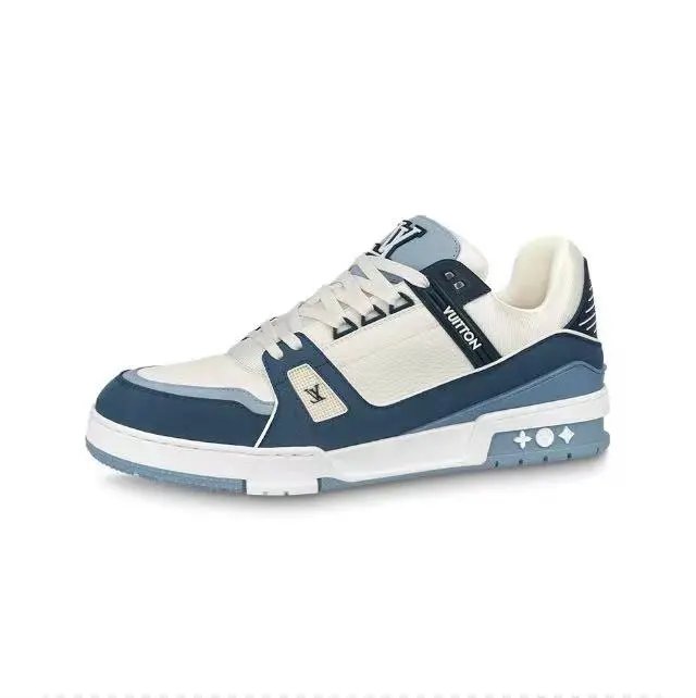 1ABLUQ Blue and White SKU image