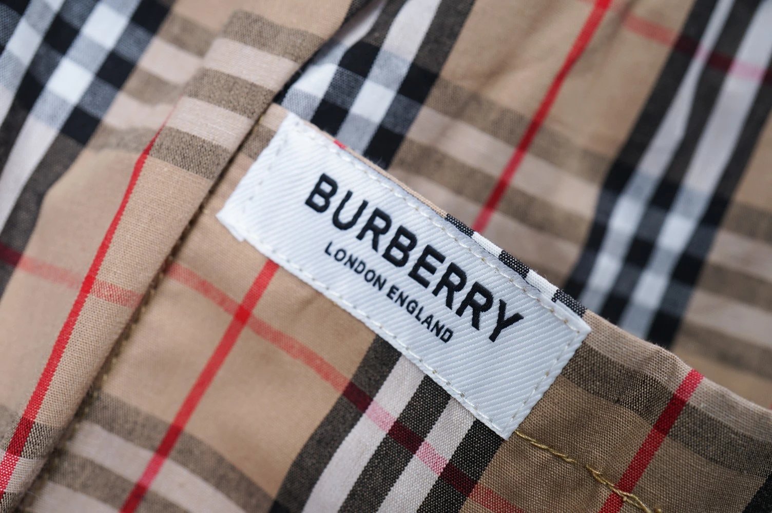 Burberry Logo Patch Drawstring Shorts Black - 9