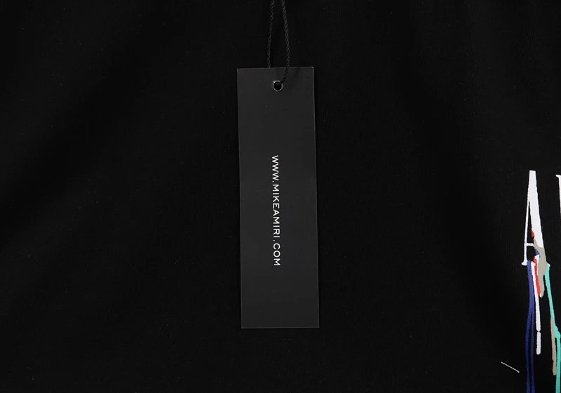 Amiri Drip Logo White T-Shirt - 14
