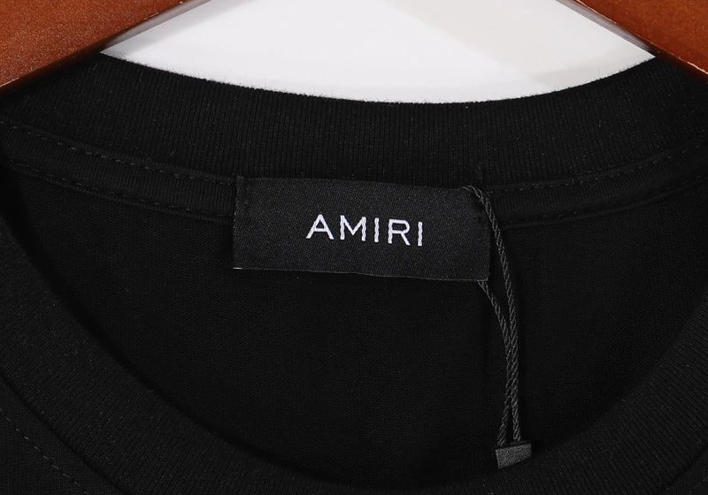 Amiri Drip Logo White T-Shirt - 12