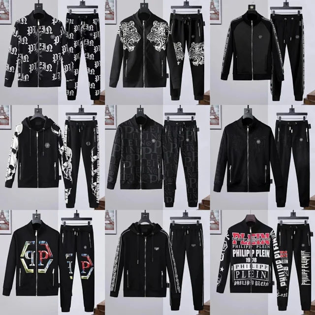 Philipp Plein Tracksuits Zip-up graphic tracksuit product detail image 1
