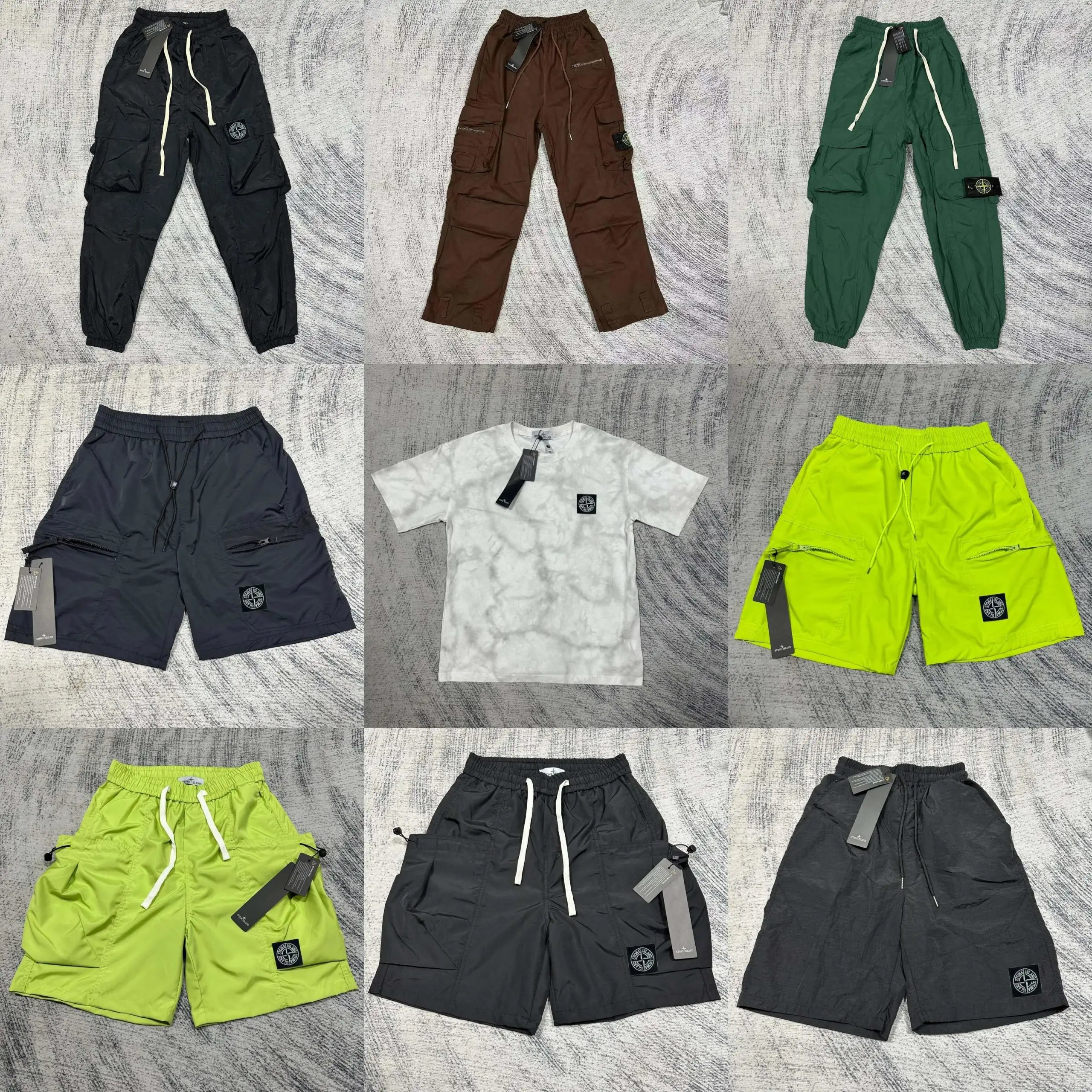 Fashionable short sleeved shorts
