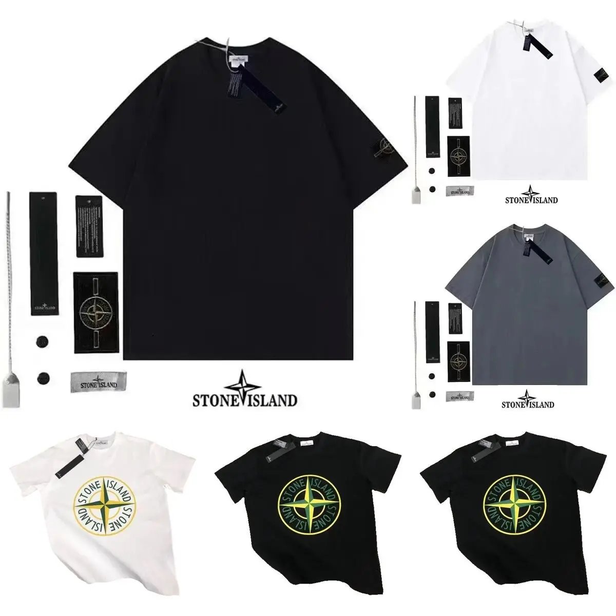 Stone Island Compass Logo T-Sh