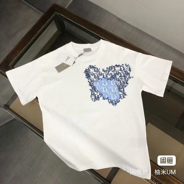 Dior T-Shirts Short-sleeve logo graphic designs product detail image 4