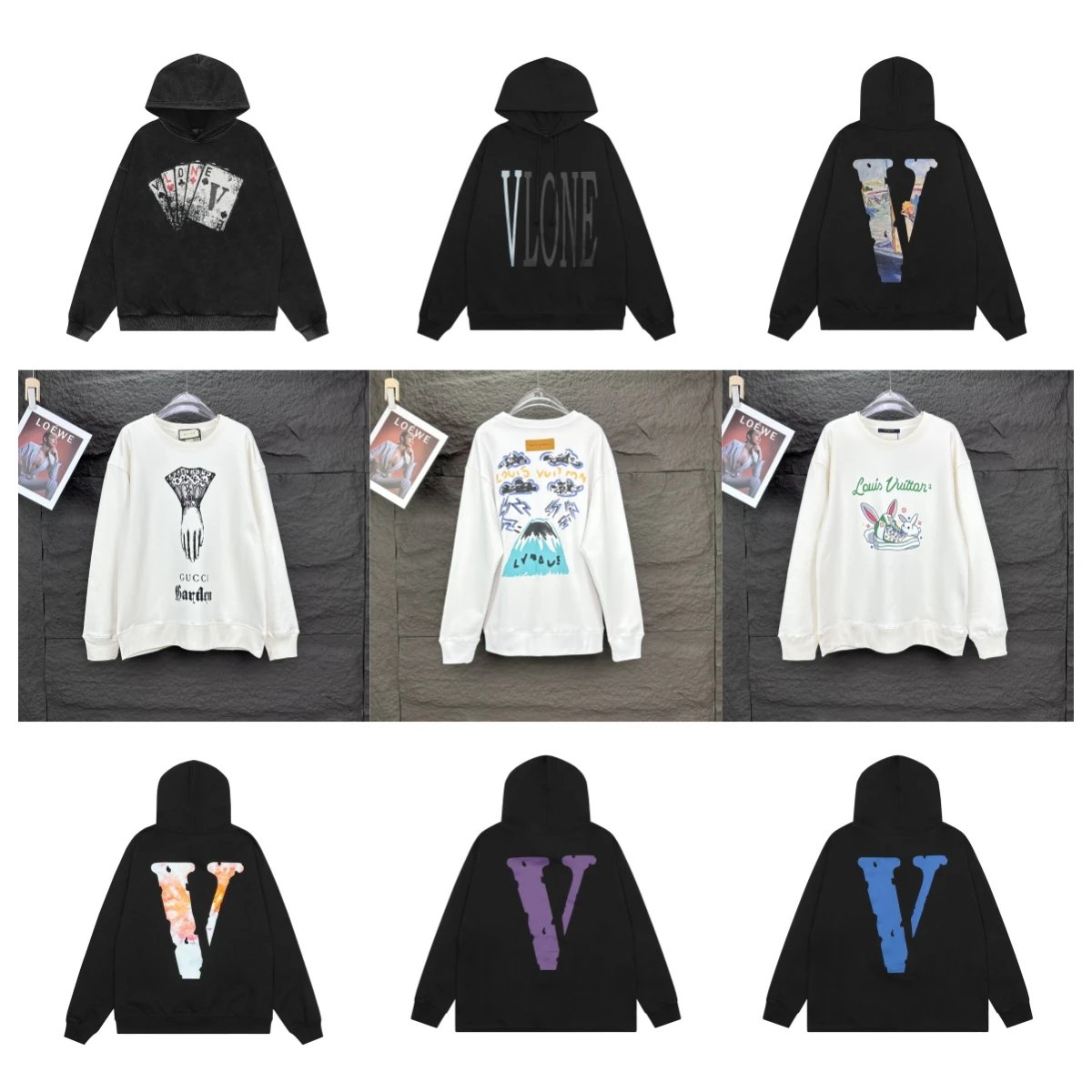 VLONE / Gucci / Louis Vuitton 