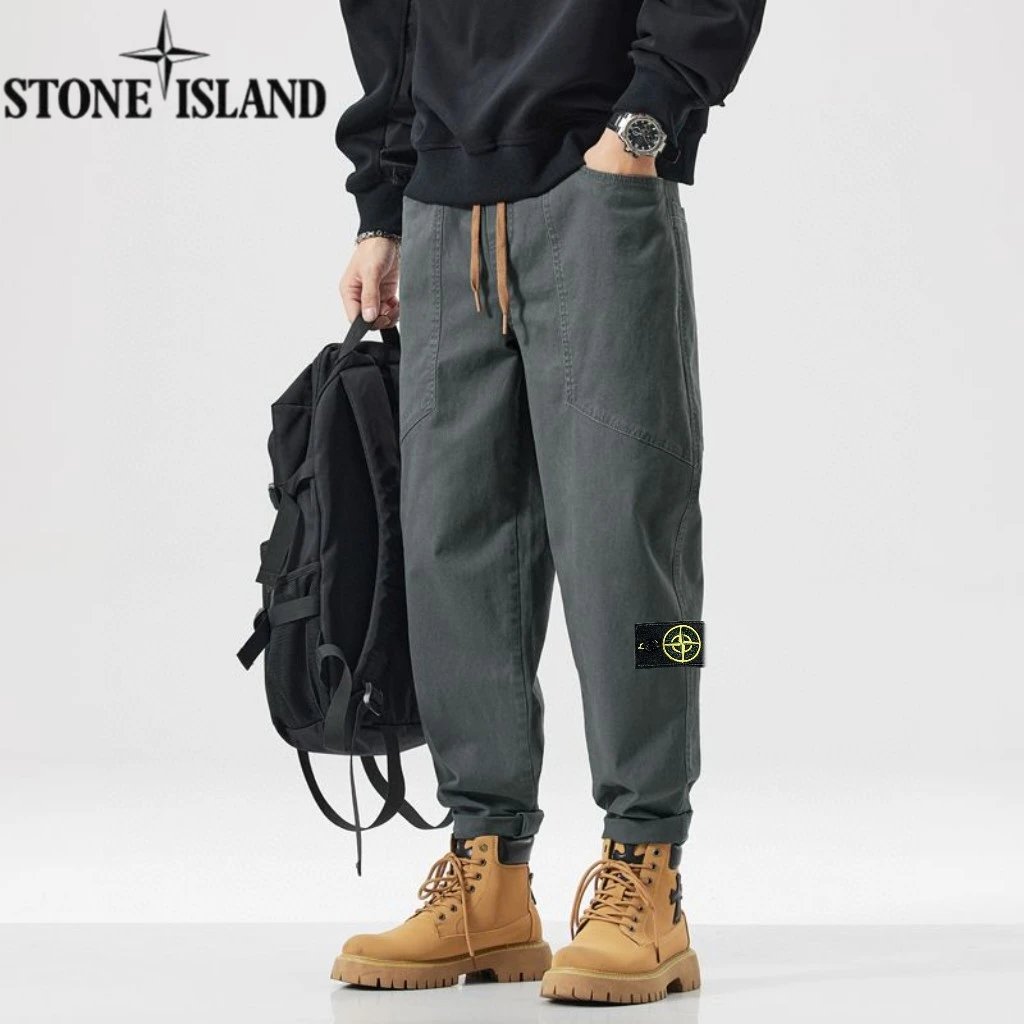 Design Cargo Pants Olive Green Streetwear Pants - 13