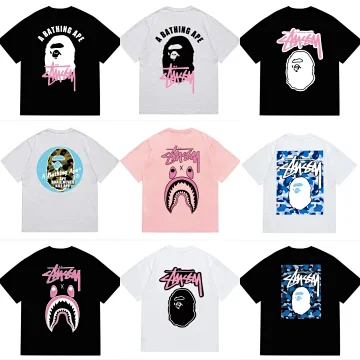 Stussy Bape X Stussy T-shirt