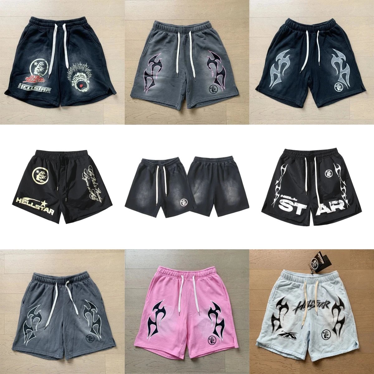 Hellstar Flame Shorts [16 styl