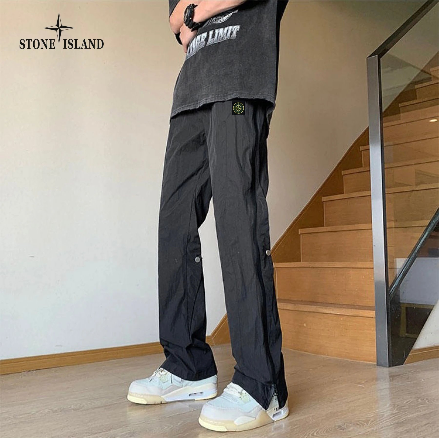 Design Cargo Pants Olive Green Streetwear Pants - 10