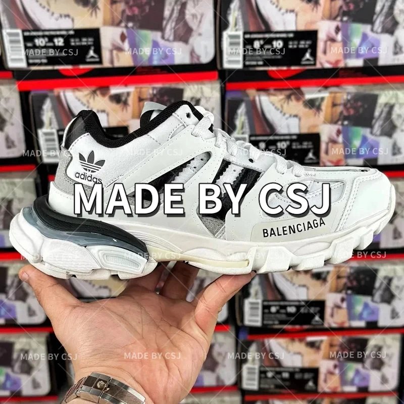 AD x Track White Black