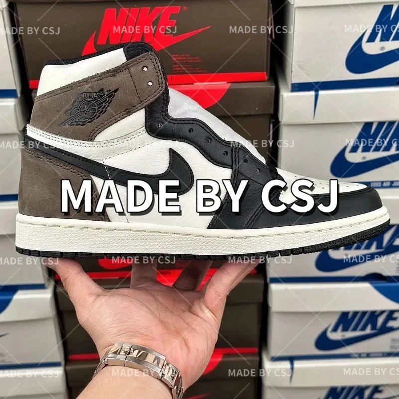 AJ1 Dark Mocha Black Mocha 555088-105