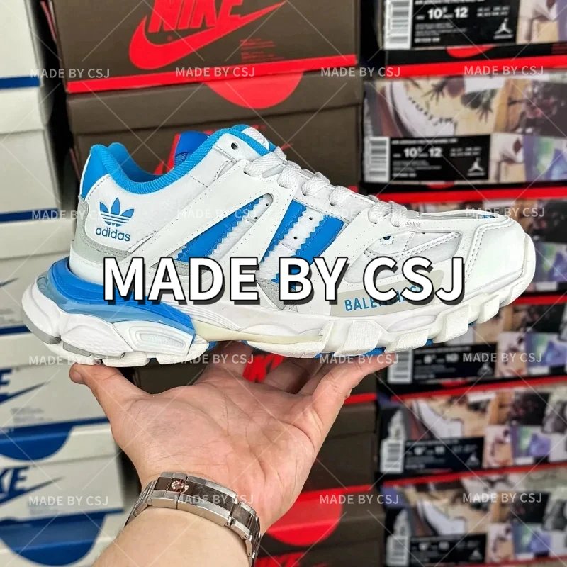 AD x Track White Blue (5012)
