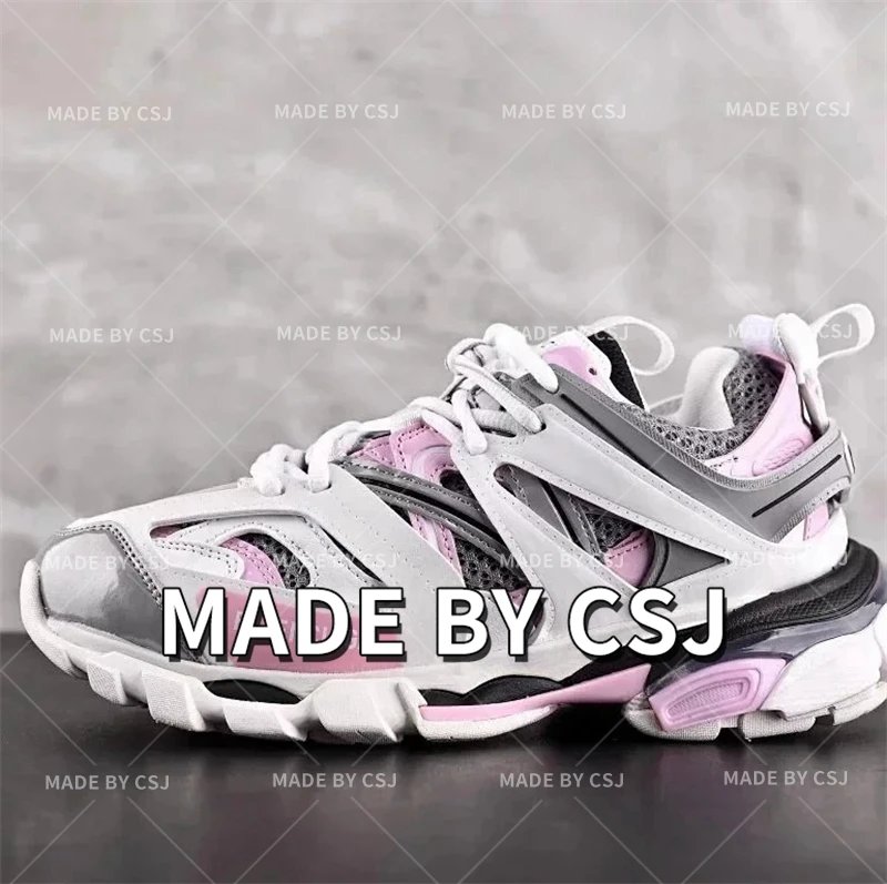 White Grey Pink Patent Leather (9041)