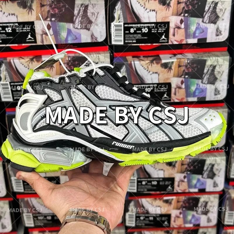 Runner 7.0 白灰绿 (1093)