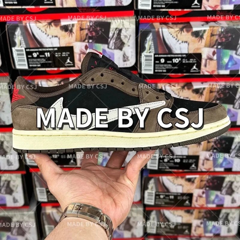 Ts x AJ1 Low OG First Generation Barb Low Top
