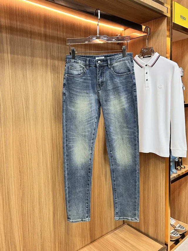 Louis Vuitton Jeans Straight-Leg Five-Pocket product detail image 10