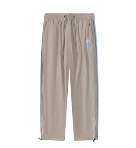 Trapstar Irongate Track Pants Beige Blue