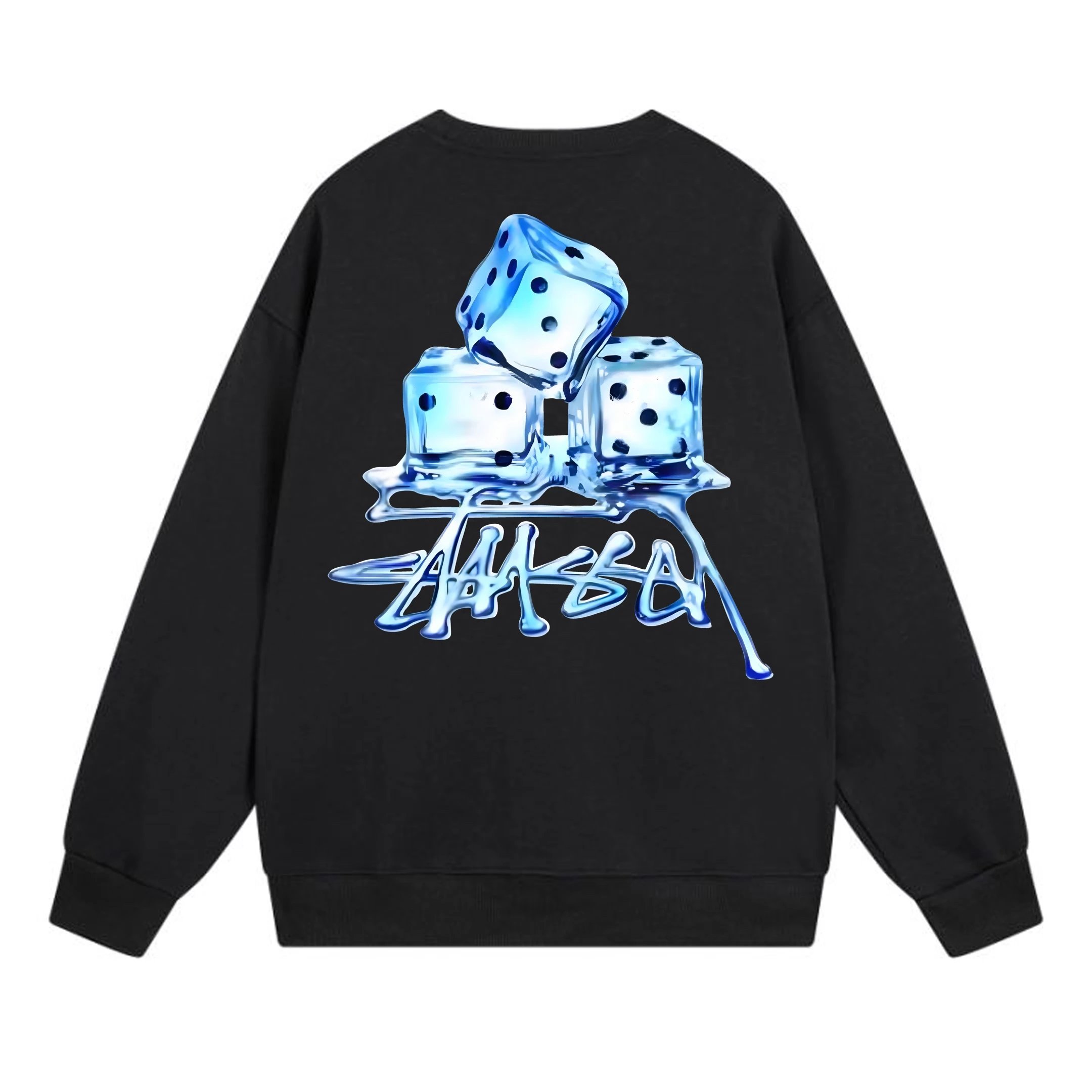 Stussy x Nike Peace Love Swoosh Navy Hoodie - 15