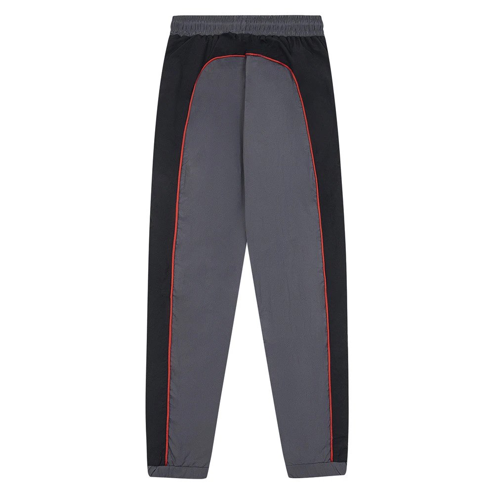 Li-Ning Li-Ning Track Pants in Grey/Black with Red Accents Grey