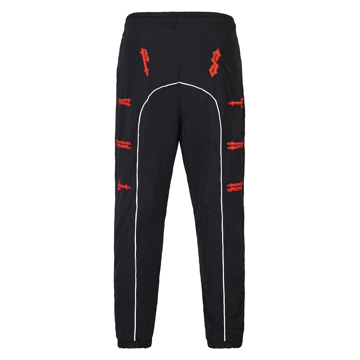 Ader Error Arch Logo Track Pants Black Red