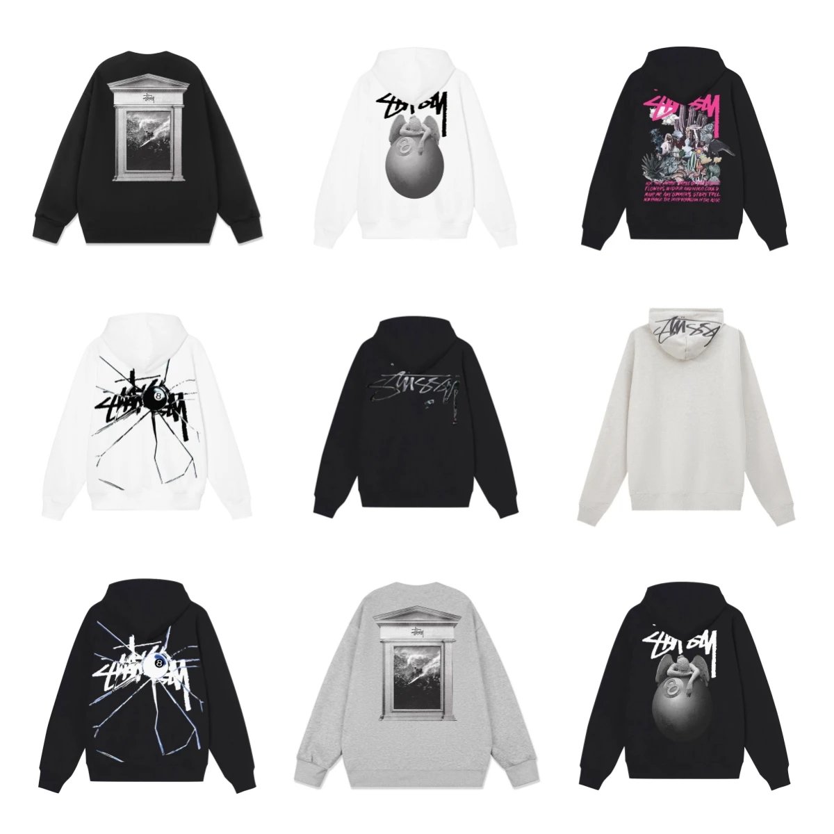 Stussy Hoodies [30 styles]