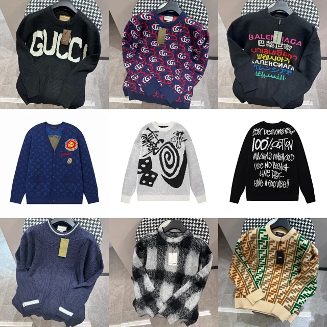 Gucci Knitwear Assorted knit sweaters and cardigans product detail image 1
