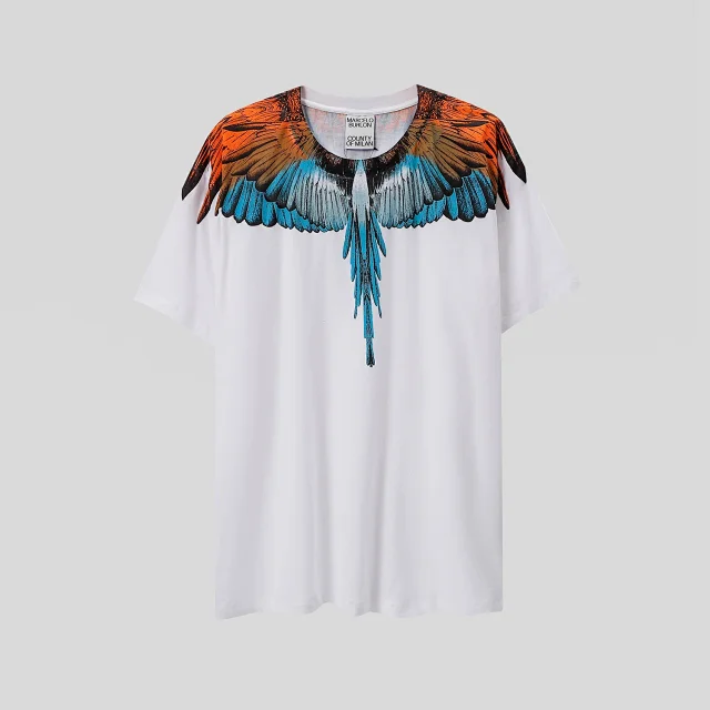 Marcelo Burlon County of Milan T-Shirts Short-Sleeve Wing Print product detail image 13