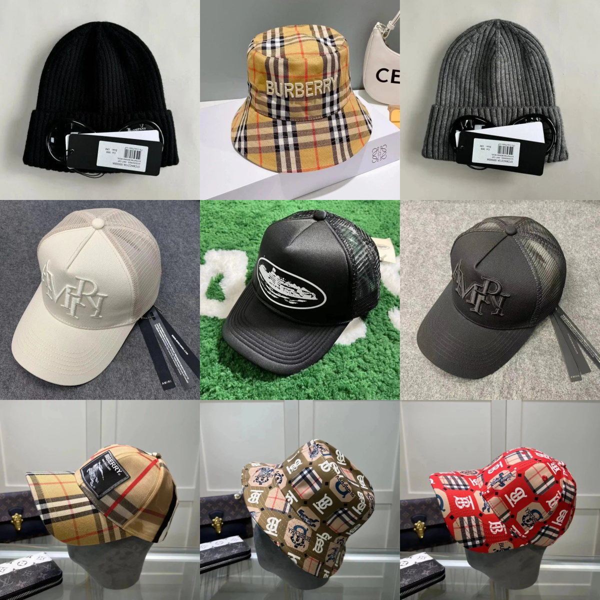 Amiri Cap [40 styles]