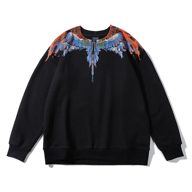 Unbranded Hoodies & Sweatshirts Wing Graphic Sweatshirt and Hoodie product detail image 10