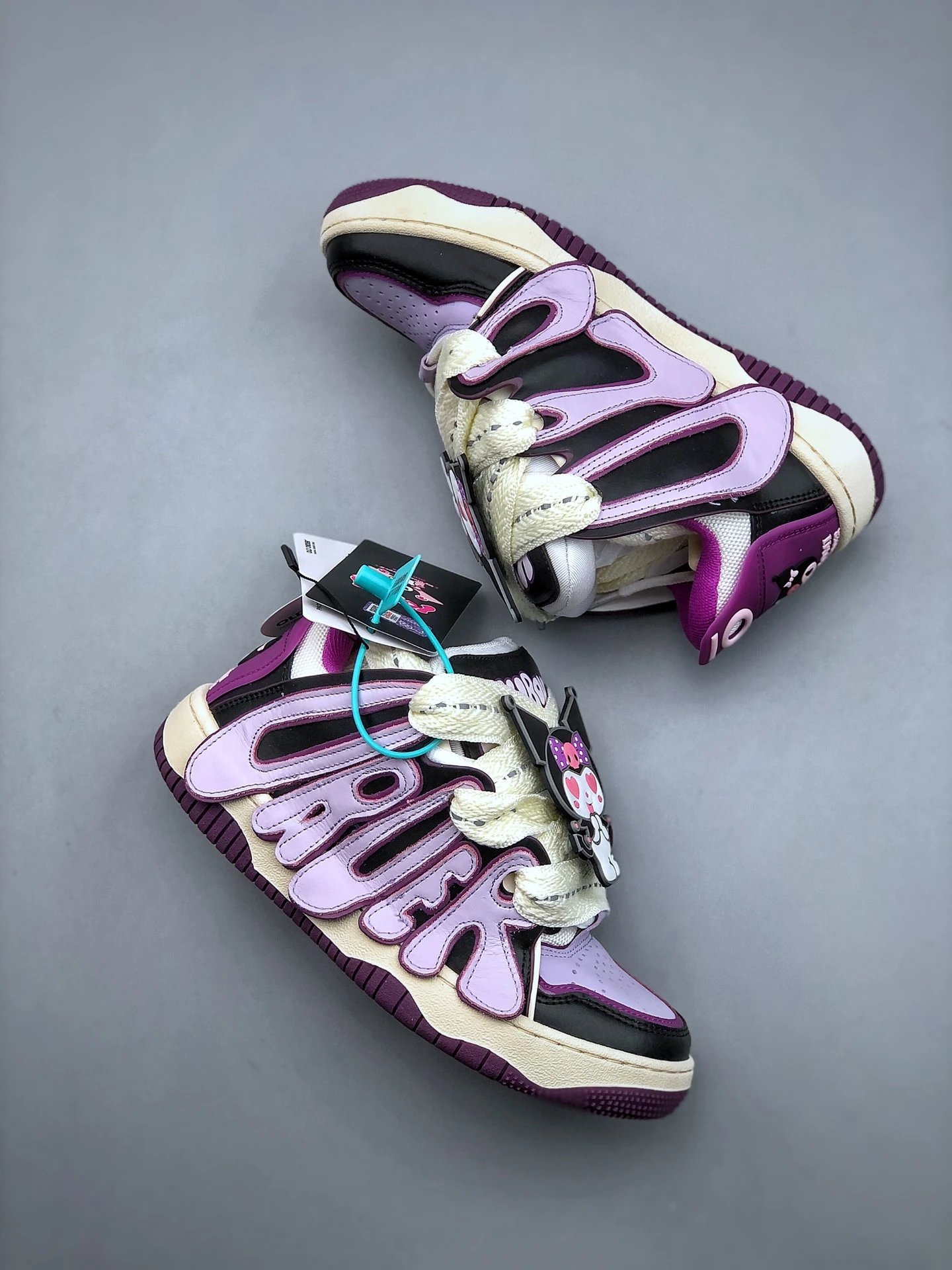 Old Order Sneakers Skater-001 graphic overlay high-top image 4