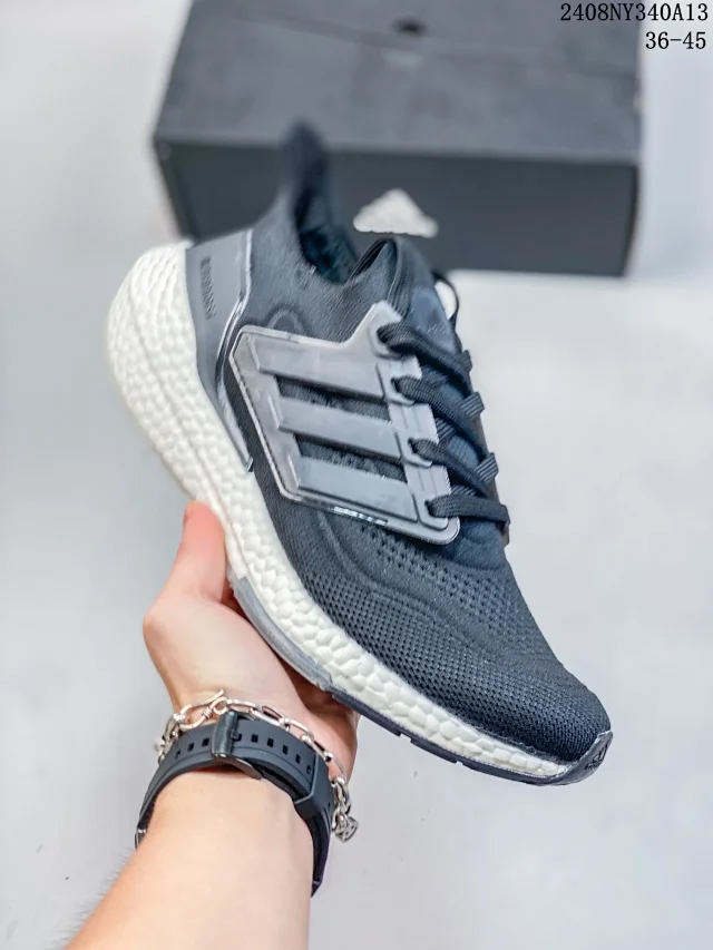 adidas Sneakers Knit lace-up with three-stripe side cage product detail image 18