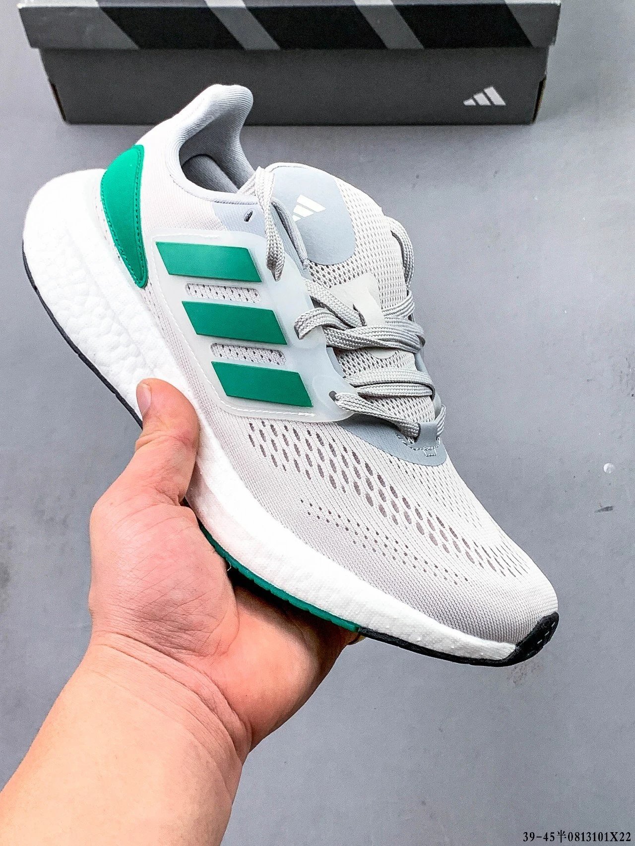 adidas Sneakers Knit lace-up with three-stripe side cage image 6