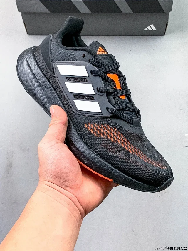 adidas Sneakers Knit lace-up with three-stripe side cage product detail image 10