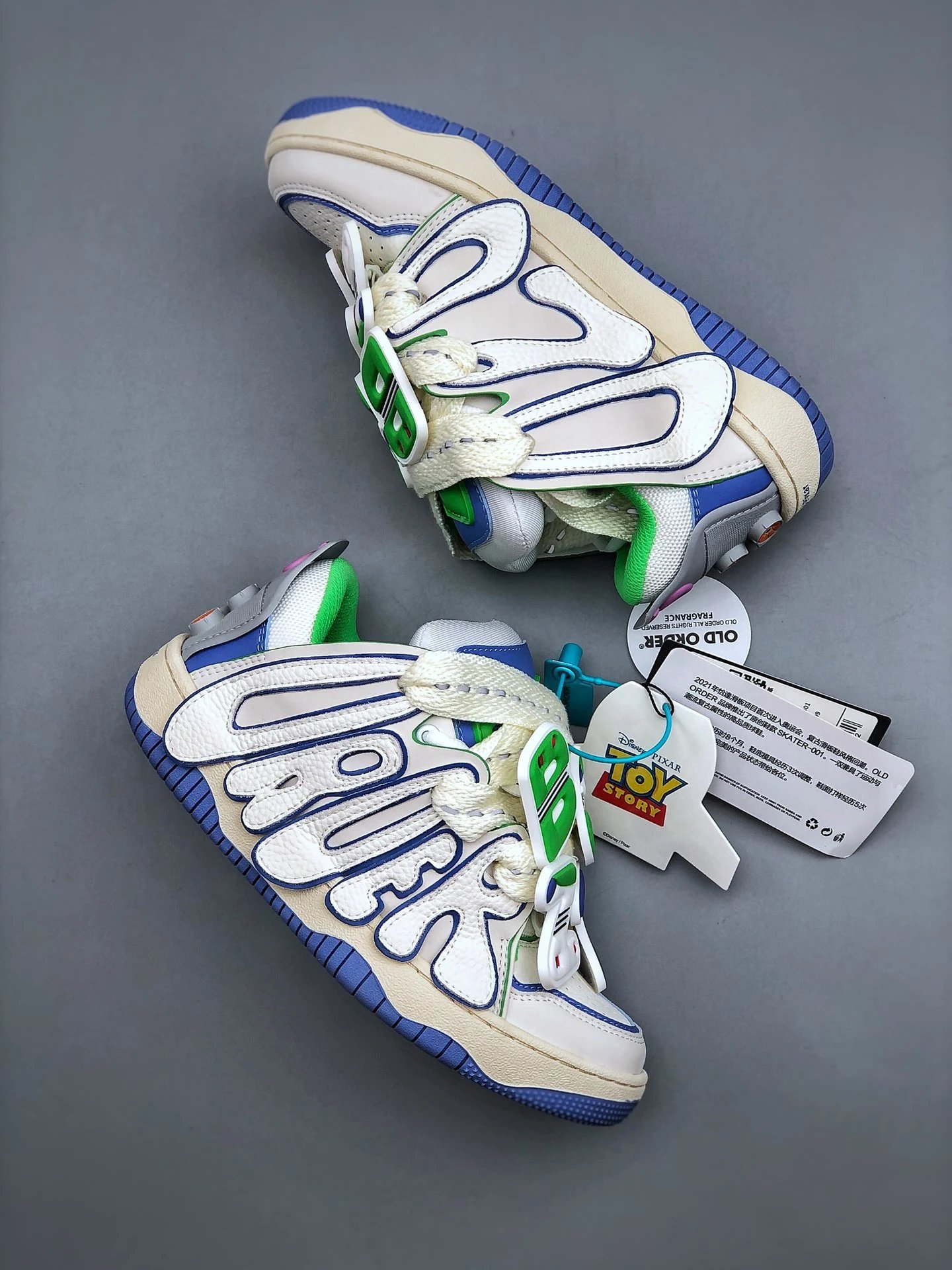 Old Order Sneakers Skater-001 graphic overlay high-top image 12