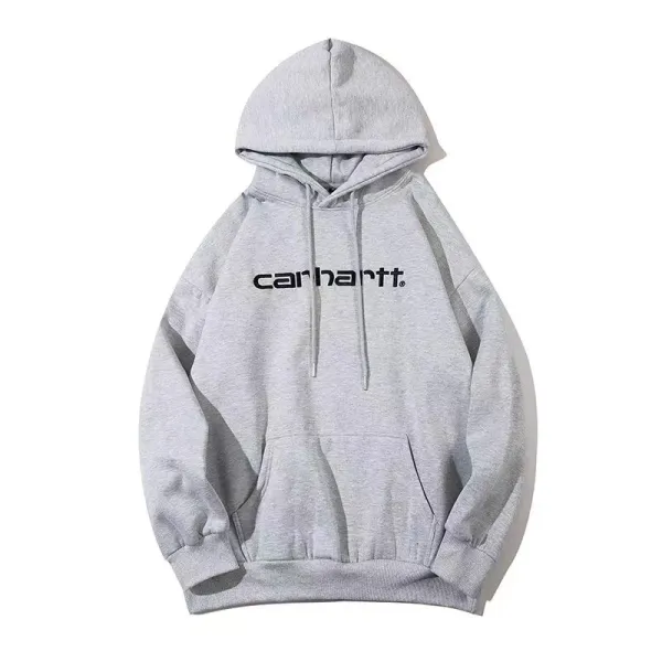 Carhartt WIP Script Logo Hoodie Purple - 11