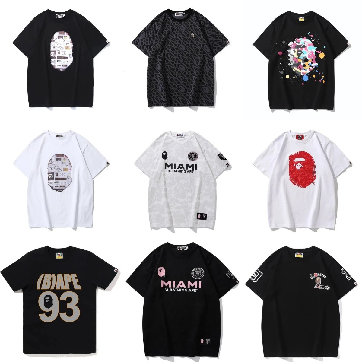 A Bathing Ape T-Shirts [40 sty