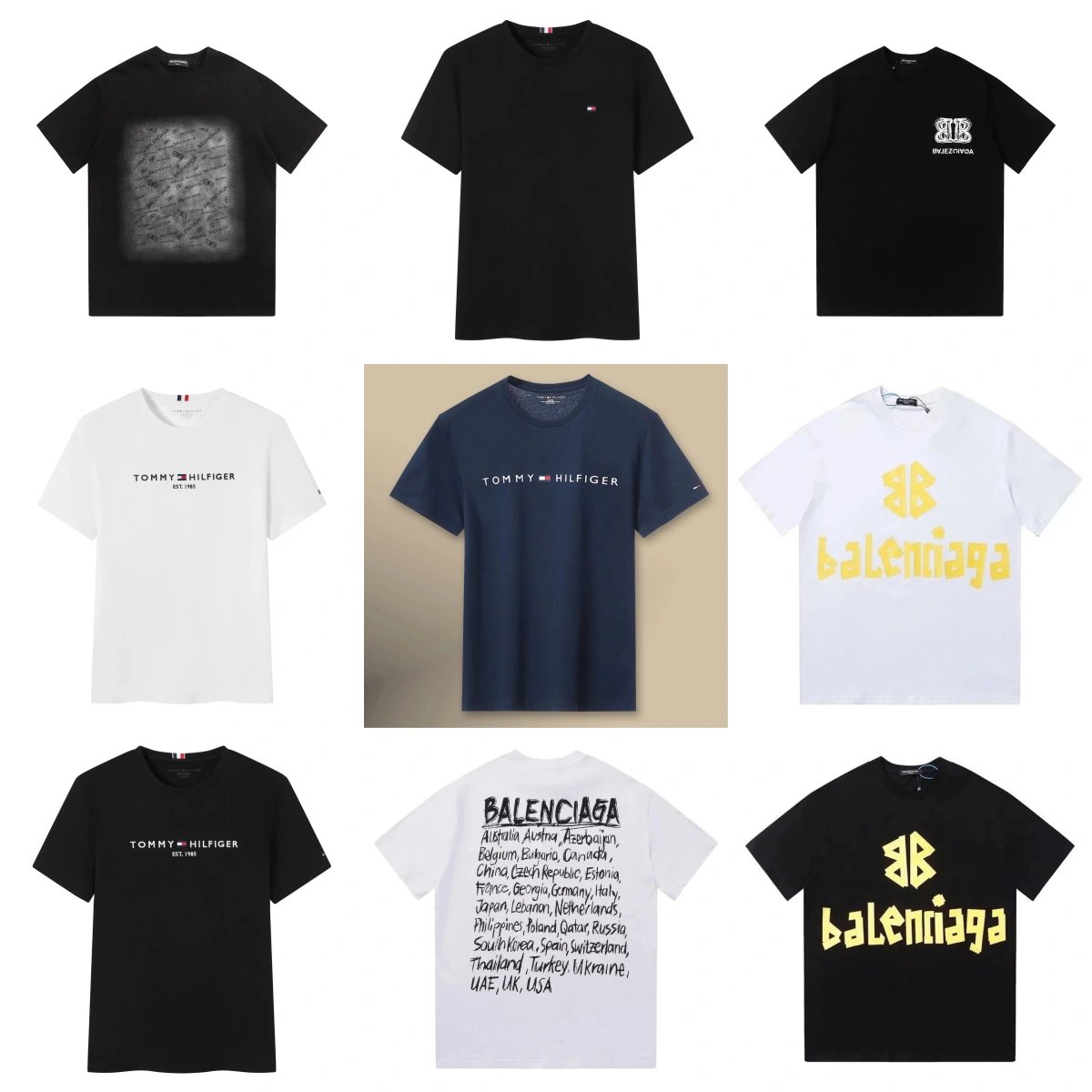 Tommy Hilfiger & Balenciaga T-