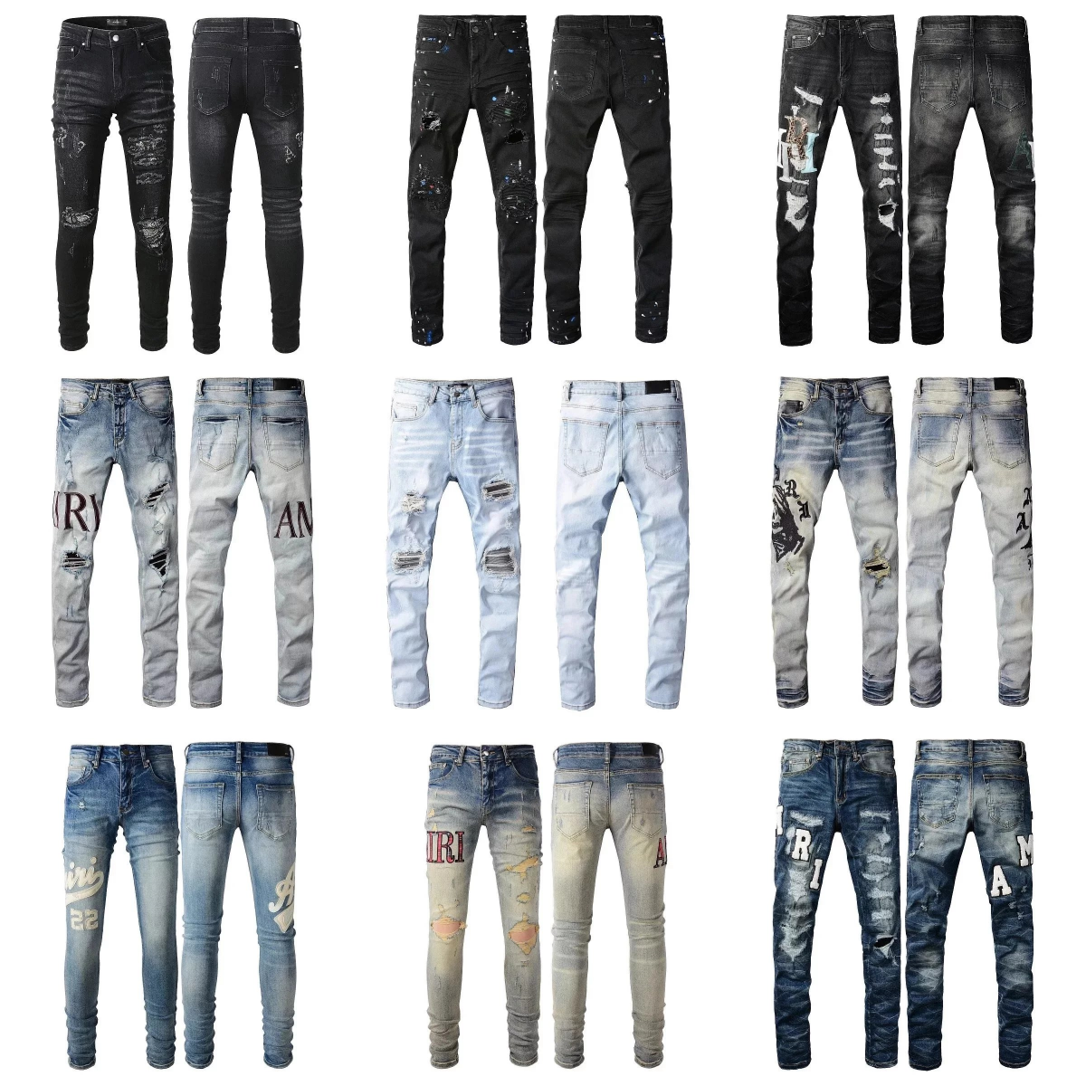 Fashionable and versatile jeans 1216 (new) (ADNZK)