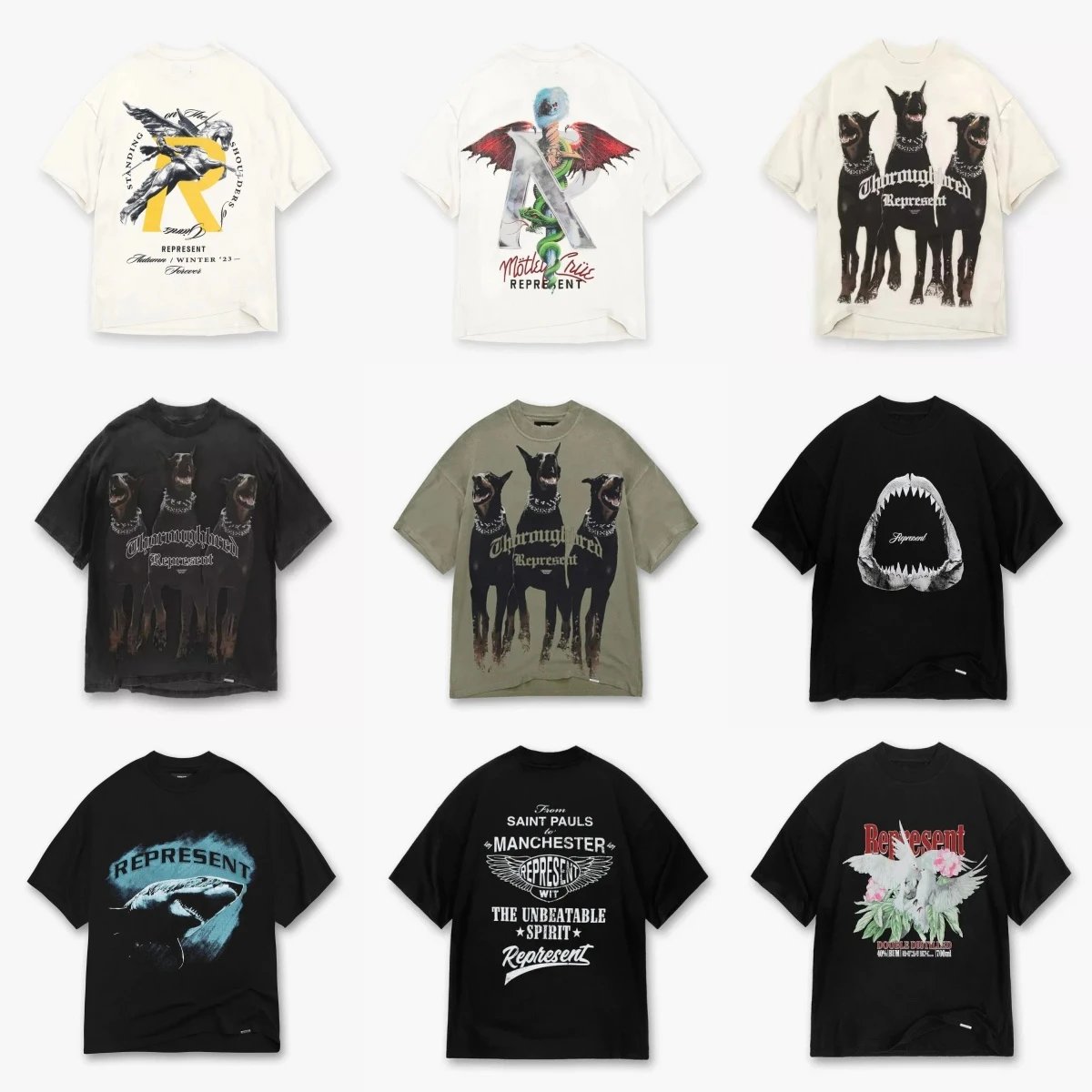 Represent T-Shirts [33 styles]