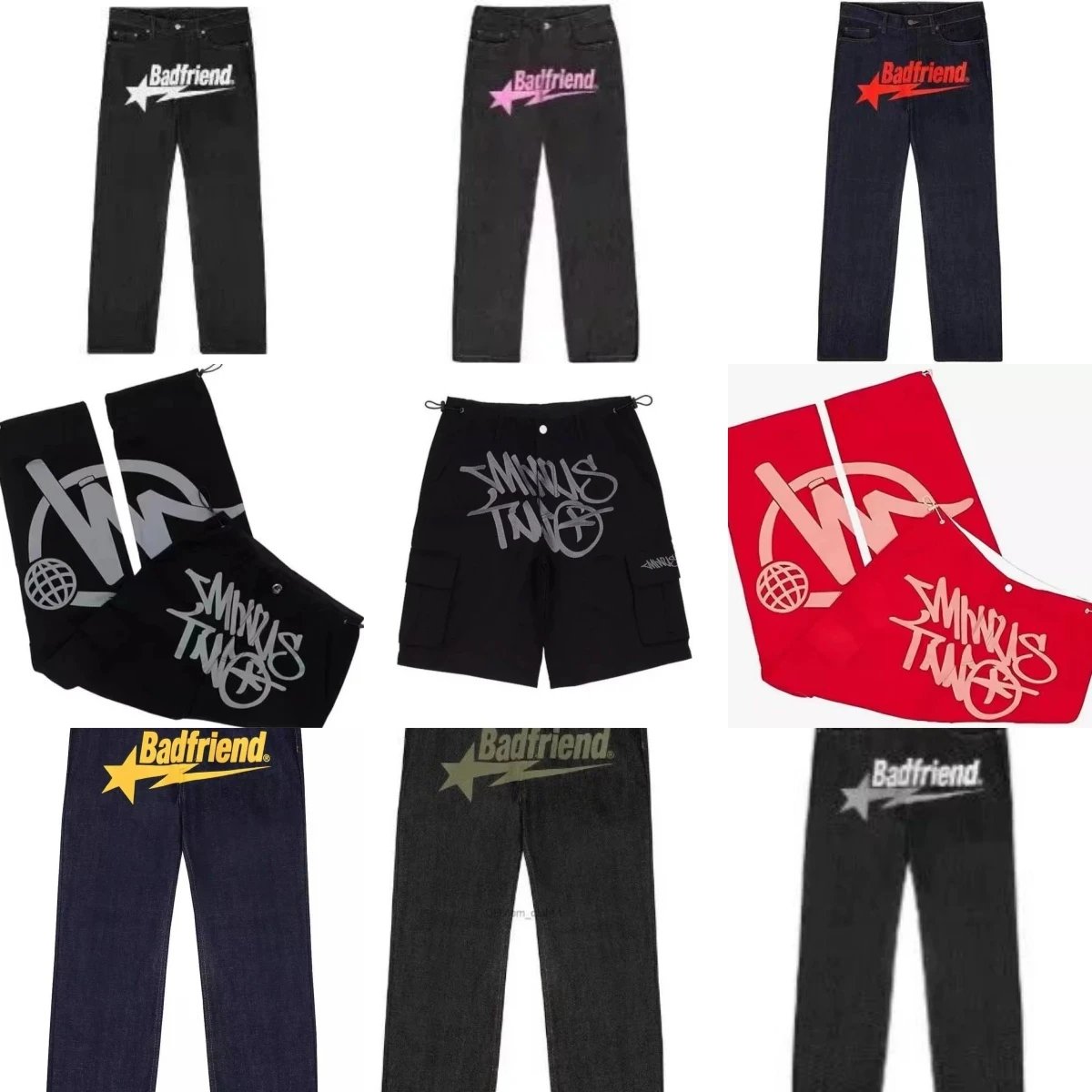 Badfriend Star Logo Pants/Shor