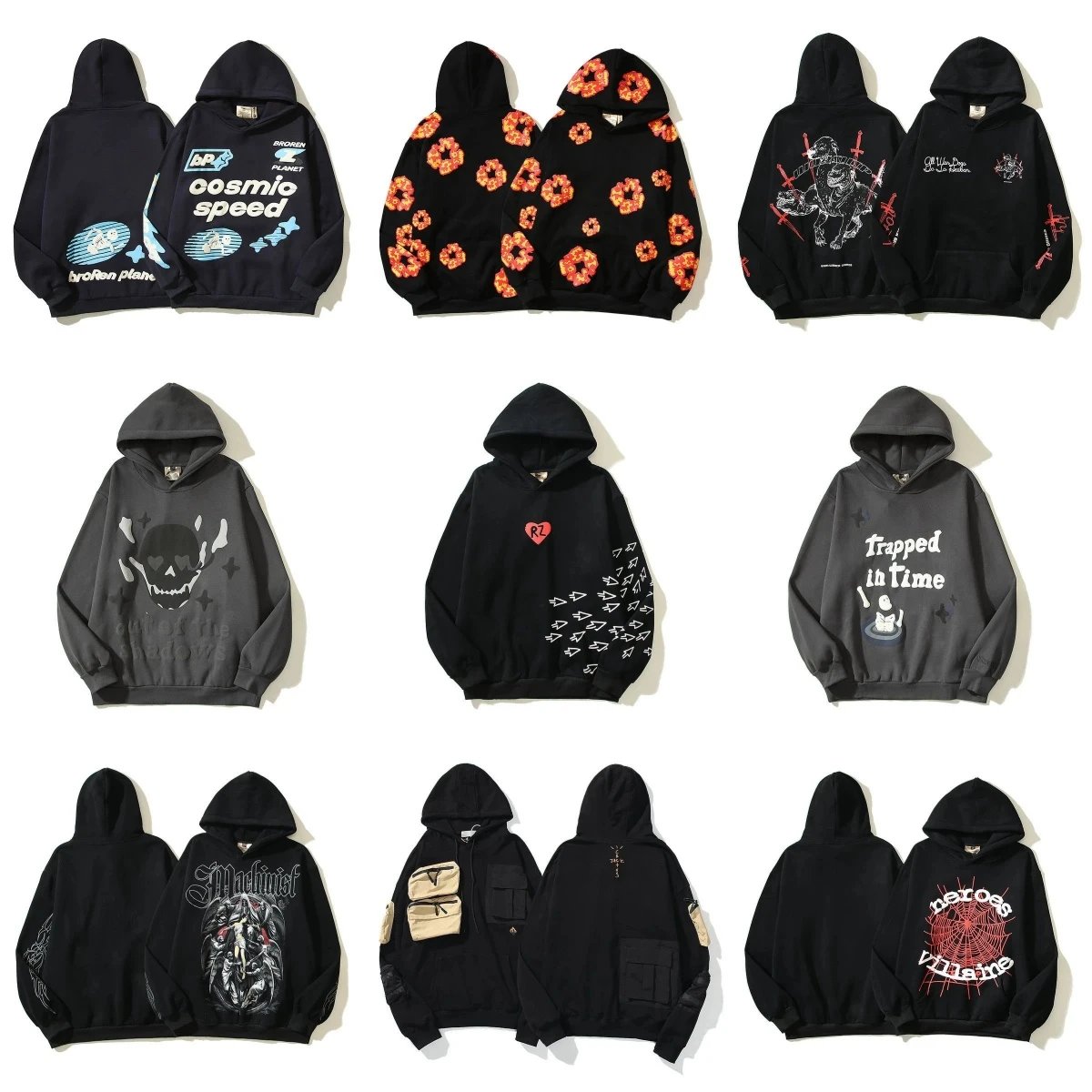 Various Streetwear Hoodies [40