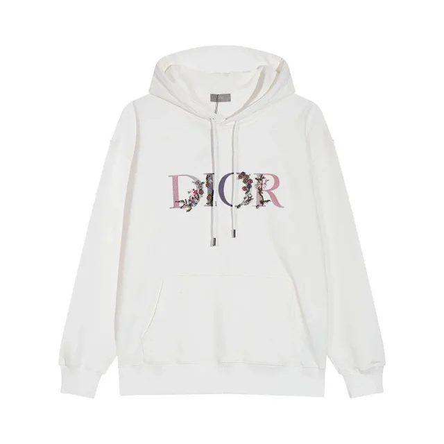 Dior Hoodies & Sweatshirts Hooded Sweatshirt with CD Logo or Oblique Pattern product detail image 10