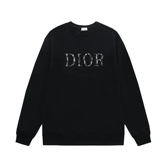 Dior Hoodies & Sweatshirts Hooded Sweatshirt with CD Logo or Oblique Pattern product detail image 11