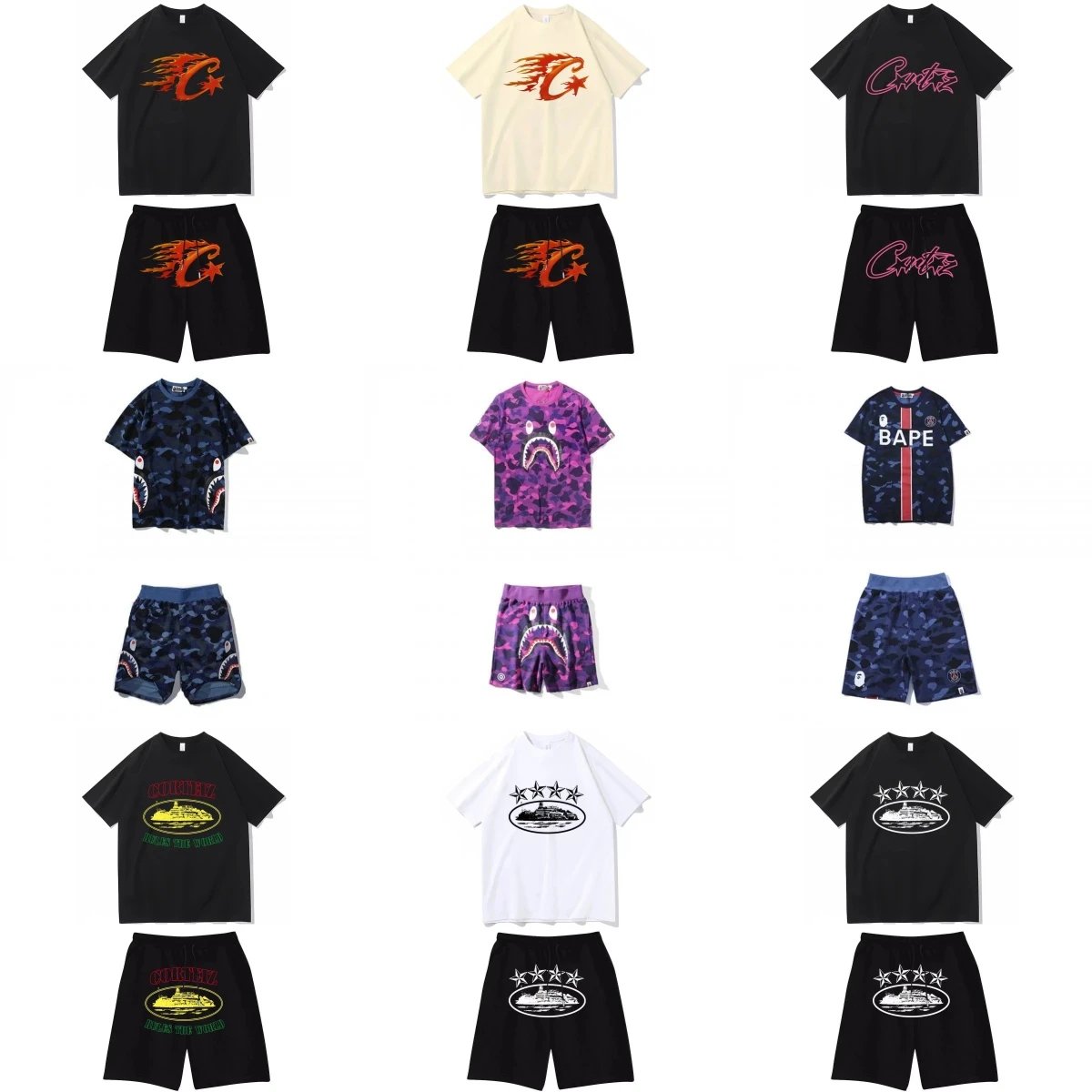 BAPE Shark Camo / Corte / Crui