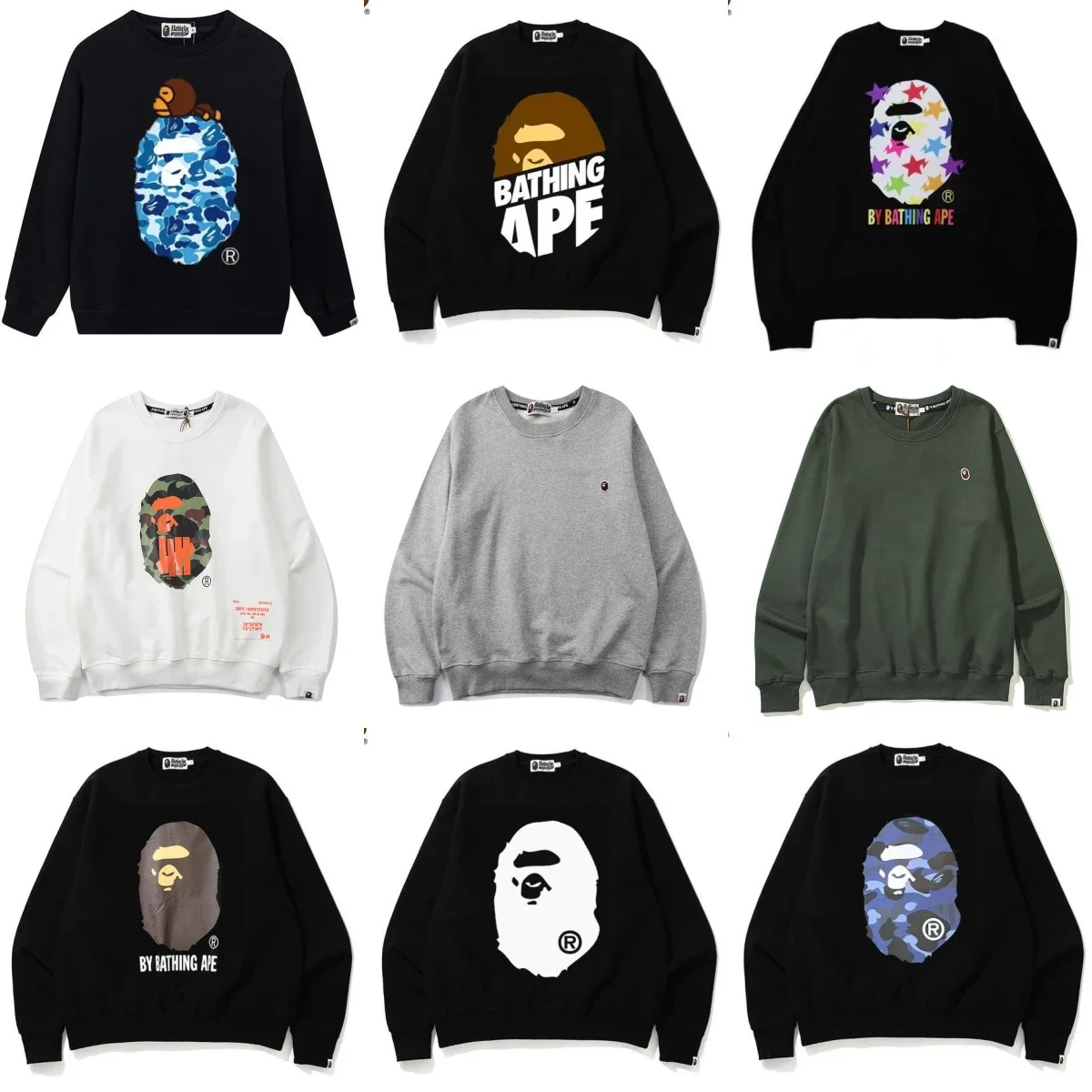 BAPE Ape Head Sweatshirt [40+ 