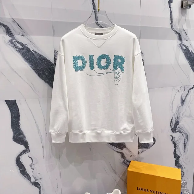 Dior Hoodies & Sweatshirts Hooded Sweatshirt with CD Logo or Oblique Pattern product detail image 14