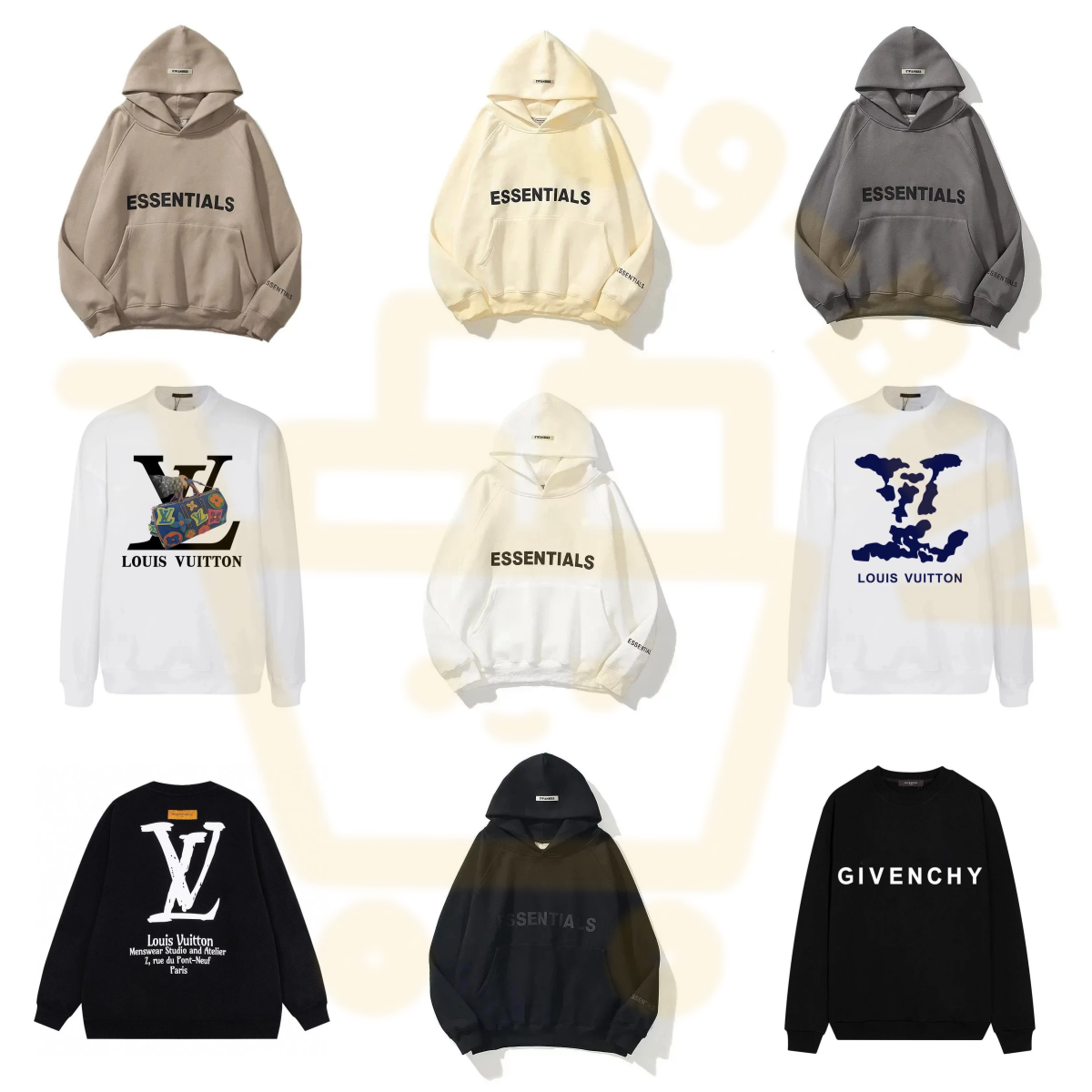 Fashionable and versatile top tier hoodie for men and women, couple style 002 (non refundable and non exchangeable) (CPGC) (TM)