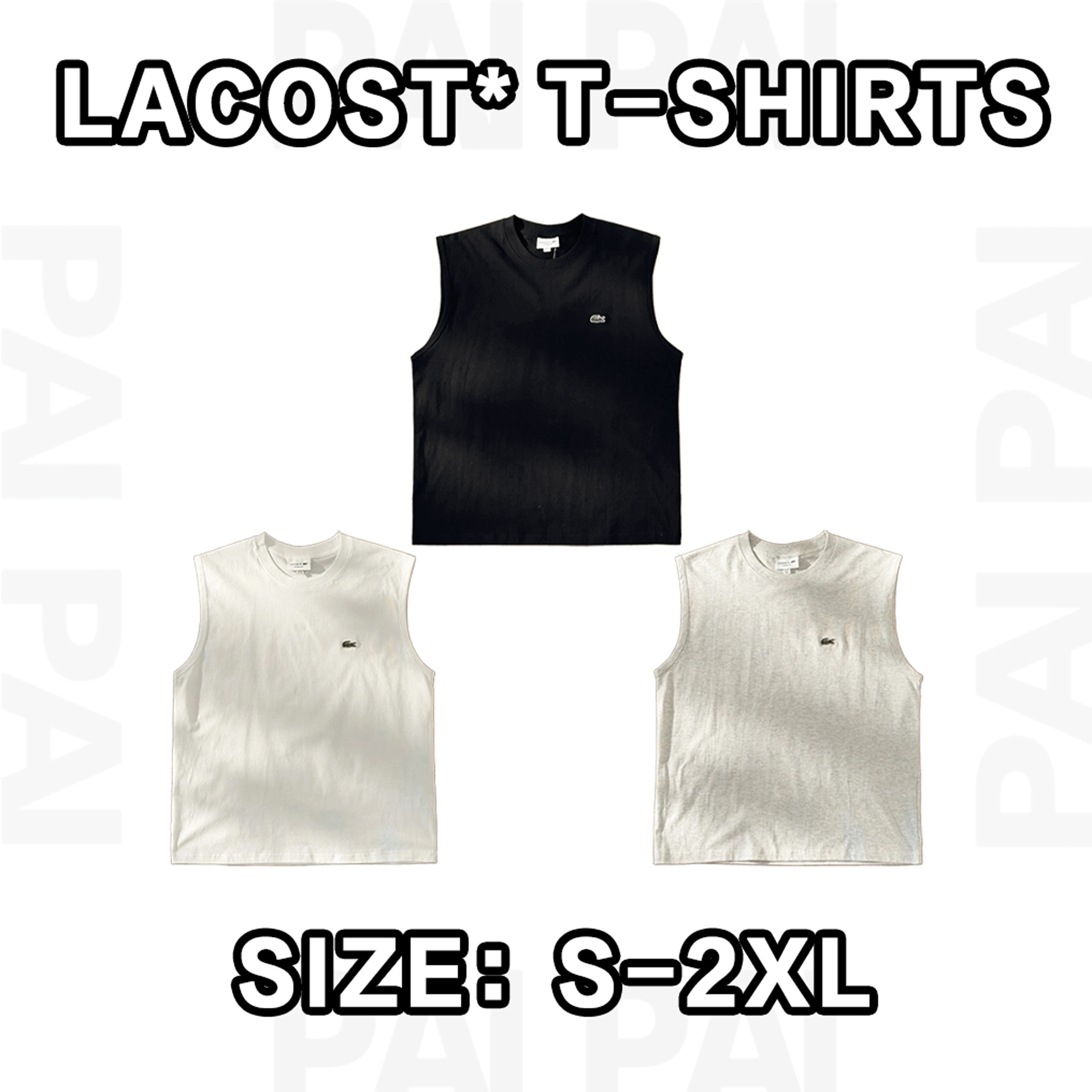 Lacoste Black Sleeve