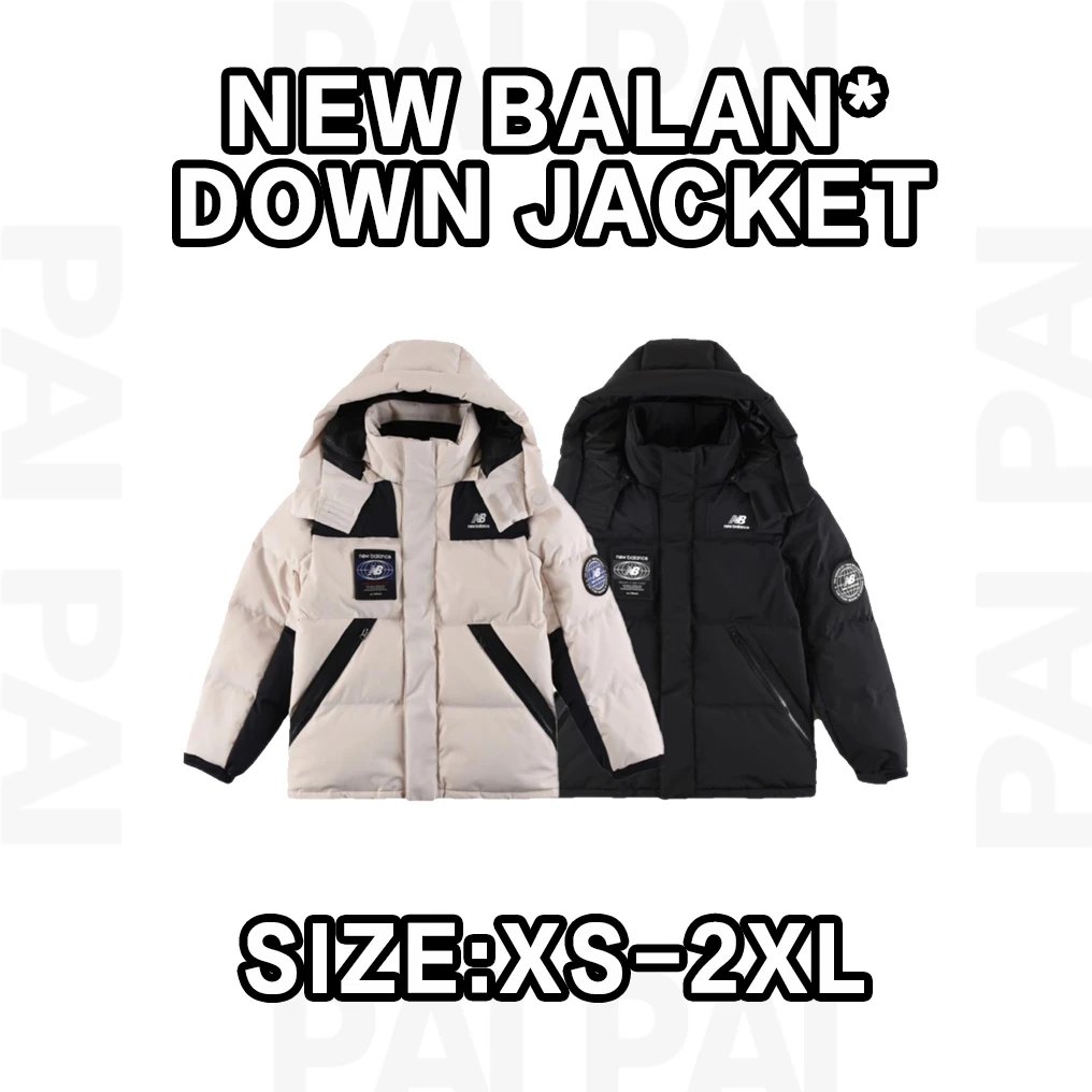 New Balance Black/White Down Jacket